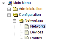 Navigating to networks Navigating to networks